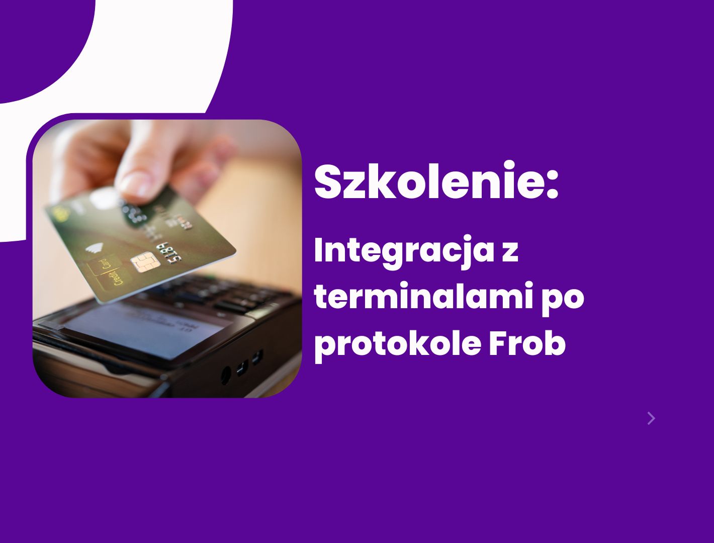 Integracja z terminalami po protokole Frob Aplikacja dla dostawców POSdriver