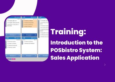 Introduction to the POSbistro System: Sales Application