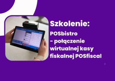 POSbistro – połączenie kasy fiskalnej POSfiscal