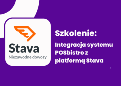 Integracja systemu POSbistro z platforma Stava